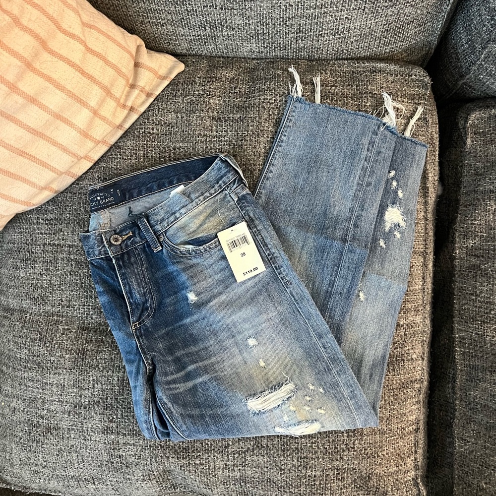 NWT Lucky Brand Slim Boyfriend Jeans